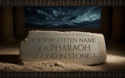 Senusret I’s Hidden Broken Stone Holds A Beautiful Truth